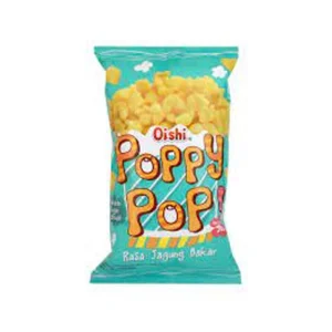 Oishi Poppy Pop Jangung Bakar 11 gram per karton isi 80 pcs 38010121