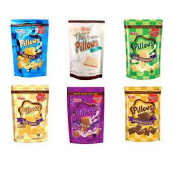 Oishi Pillows Strawberry 20 pcs per karton isi 15 ball 38010122