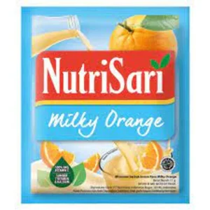 Nutrisari milky orange 11gr pls (@ isi 40 pcs) per karton isi 4 pack 40010095