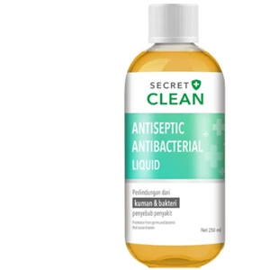 Secret clean antiseptic antibacterial liquid 250ml x 24 pcs/ctn