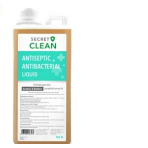 Secret clean antiseptic antibacterial liquid 1 liter x 12 pcs/ctn