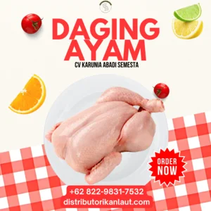 Daging Ayam Kulit Ayam Bersih Lemak Tinggi Frozen – Blok 25 Kg