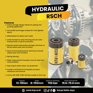 Hidrolik Silinder RSCH-302 Cap 30t Stroke 6mm Sun Run