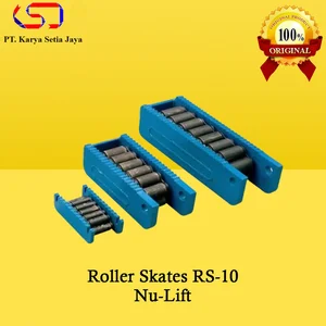 Set 10t Space Roller Skid Skate Tank Machine Trolley RS-10 Ton Nu-Lift