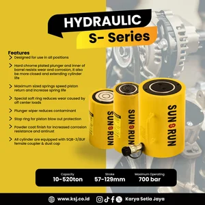 Hidrolik Silinder S Series S50-100 Cap 50t Stroke 100mm Sun Run