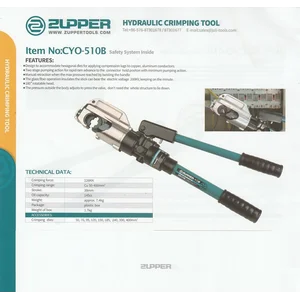 Hydraulic Cable Crimper Model CYO-510B Zupper