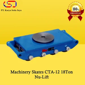 Alat Pemindah Barang Roller Skid Skate Tank Machine Model CTA-12 18Ton Nu-Lift