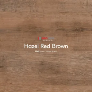 INDOGRESS HAZEL RED BROWN UNPOLISHED 60X60
