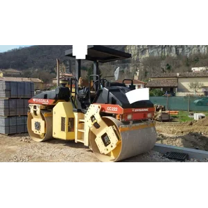 Tandem Roller Dynapac CC222 Kap. 8 - 10 Ton EX JAPAN!