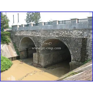 Pipa Gorong Gorong Baja Corrugated Steel Lengkungan multi Plate Arches (MPA)