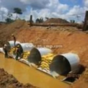 Distrubutor Corrugated Steel Pipe / pipa baja bergelombang
