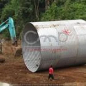 Pipa Gorong Gorong Armco baja 