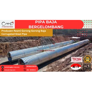 Pipa Gorong Gorong Armco baja 