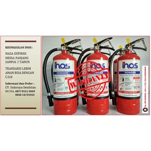Fire Extinguisher Dry Powder 6Kg Tabung