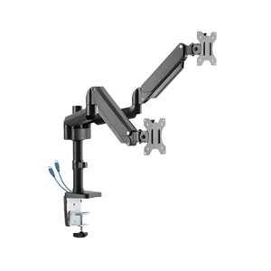  Bracket TV BRACKET MONITOR GAS SPRING OXIMUS P200 TILT SWIVEL ROTATE USB 3.0 x2 - P200