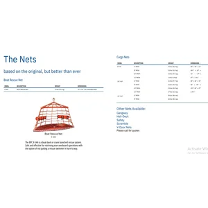 Boat Rescue Net X-544 – Jaring Penyelamatan Laut (Man Overboard Recovery System) Jaring Pengaman