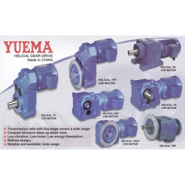 Bevel Gear Motor Yuema - Gear Motor Yuema - Gear Motor Yuema Helical Bevel TK