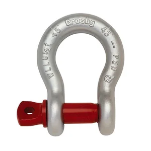 Hoists CROSBY - Shackle Crosby G-209 - Shackle Crosby G-209A - SHACKLE CROSBY - Screw Pin Shackle Crosby Omega G-209 - Screw Pin Shacle Crosby Dee G-210 - Bolt & Nut Shackle Crosby Omega G-2130 - Bolt & Nut Shackle Crosby Dee G-2150