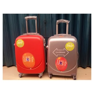 Koper Travel Merah dan Silver