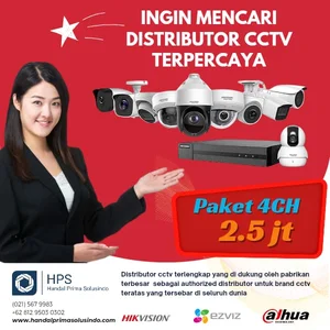 Kamera CCTV Paket IP CCTV 4CH HiLook 2MP
