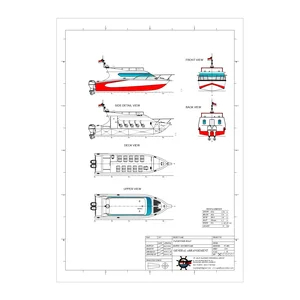 Kapal Penumpang /Speed Boat Passengers 12 Meter 2 x 200 HP