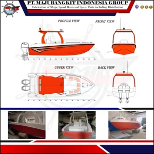 KAPAL WISATA 6 M (CENTER CONSOLE) (READY STOCK)