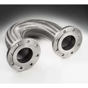 Flexible Metal Hose Stainless Steel SS304 dengan Flange & NPT (Selang Flexible)