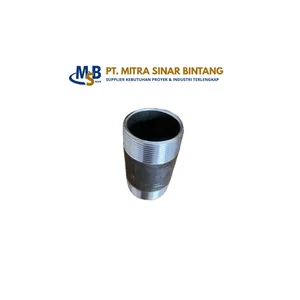 Pipa Nipple Carbon Steel Double Nipple Drat