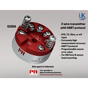 Temperature Transmitter (Pr Electronics 2 Wire Transmitter Hart) 5335A