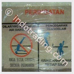 Tanda Peringatan Tenggelam