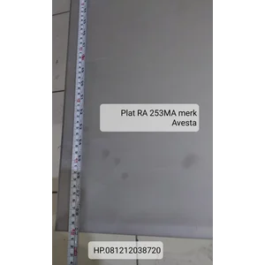 Plat Stainless Steel RA 253 MA  SIZE : 8 mm x 1500 x 3000 mm Merk Avesta