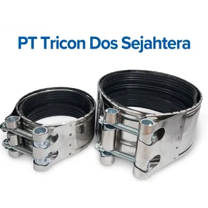 Coupling Cast Iron  bahan stainless  Ukuran 8 inci