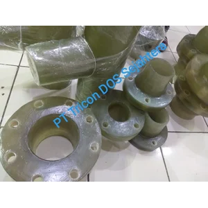 FLANGE BIOKIMIA  FIBERGLASS FRP  4"