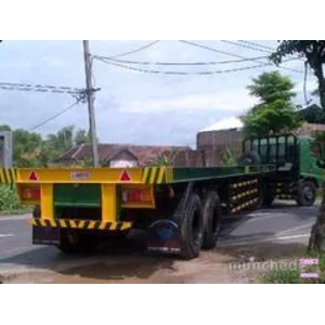Ekor Trailer 40 Lantai 2 Axle