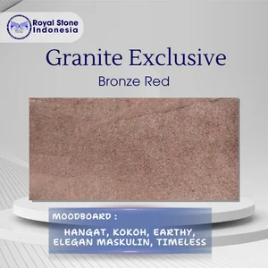 Granite Bronze Red – Premium Natural Stone dengan Nuansa Hangat & Tangguh
