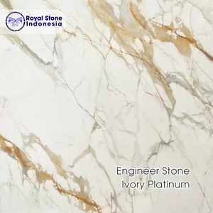 Engineered Stone Ivory Platinum Polished