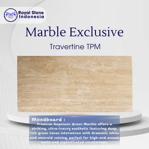 Marmer Travertine TPM – Batu Travertine Beige Premium