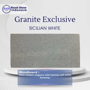 Sicilian White Granite Putih Abu Premium