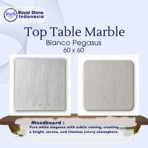 Top Table Marmer Bianco Pegasus 60 x 60