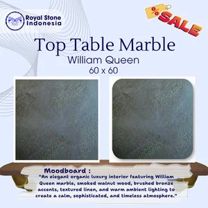 Top Table Marmer William Queen 60 x 60