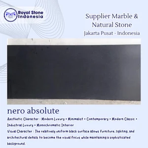 Top Table Granit Nero Absolute 60 x 60
