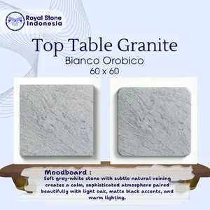 Top Table Granit Bianco Orobico 60 x 60 cm