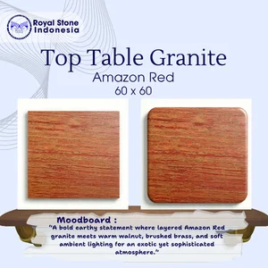 Top Table Granit Amazon Red 60 x 60
