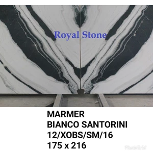 Batu Marmer Bianco Santorini 12/Xobs/Sm/16 175X 216