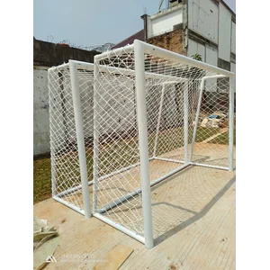 Tiang Gawang Futsal Portable Free Jaring Gawang 4mm