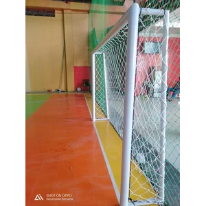 Tiang Gawang Futsal Portable Free Jaring Gawang 4mm