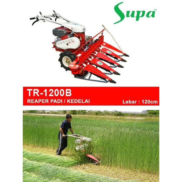 Cultivator Tkc 750 Reaper Padi Kedelai