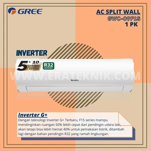 AC Split Wall 1PK Gree F1S Series Inverter GWC-09F1S