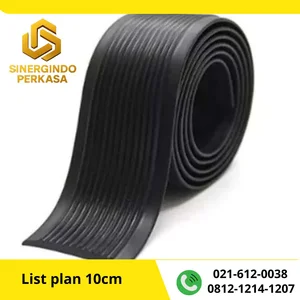 lantai karet / karet list plan anti slip beragam ukuran dan warna