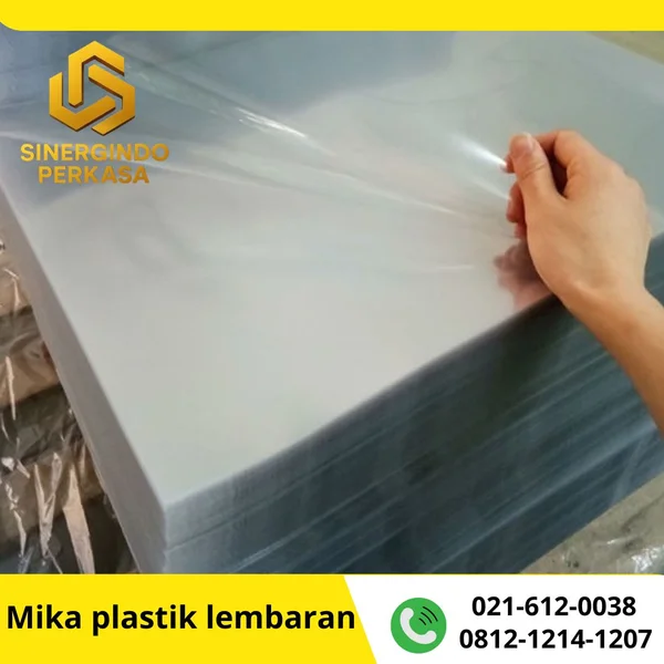 plastik mika beragam macam ukuran dan ketebalan